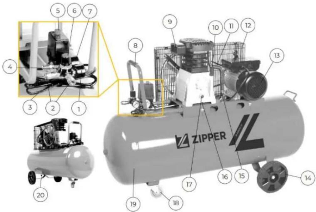 Zipper ZI-COM90-10 - Komponenten / Components / Komponenty / Komponenty - 1