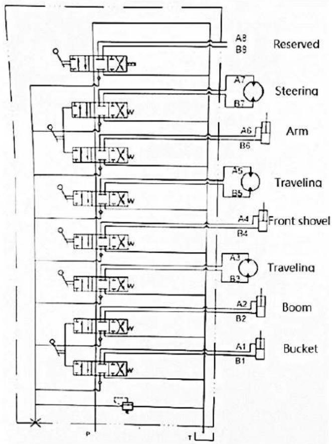 Zipper ZI-MBGS850D - HYDRAULISCHER SCHALTPLAN / HYDRAULIC DIAGRAM - 1