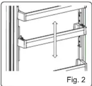Romo RCS2234W - Adjustable Door Shelf (In some models) - 2
