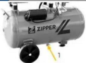 Zipper ZI-COM50SI - Vypuštění zkondenzované vody - 1