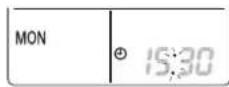 DAIKIN FVXTM30B2V1B - To set the clock - 3