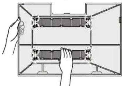 DAIKIN FVXTM30B2V1B - To reinstall the filters - 1