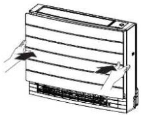 DAIKIN FVXTM30B2V1B - To re-install the front panel - 3
