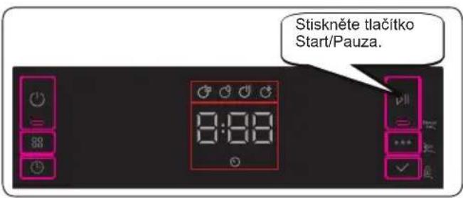 Stiskněte tlačitko Start/Pauza.