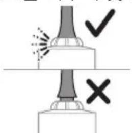 PHILIPS Sonicare Cordless Power Flosser 3000 HX3801 - 노즐 끼우기 및 분리 - 1