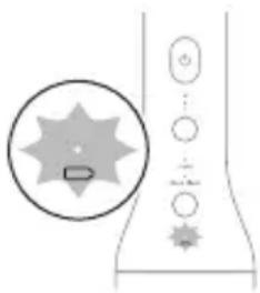 PHILIPS Sonicare Cordless Power Flosser 3000 HX3801 - Status Bateri - 1
