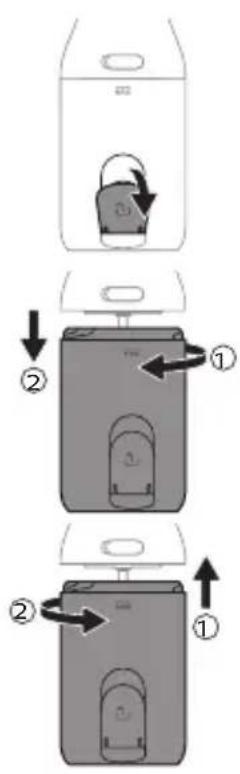 PHILIPS Sonicare Cordless Power Flosser 3000 HX3801 - การเติมน้ำลงในที่เก็บน้ำ - 1