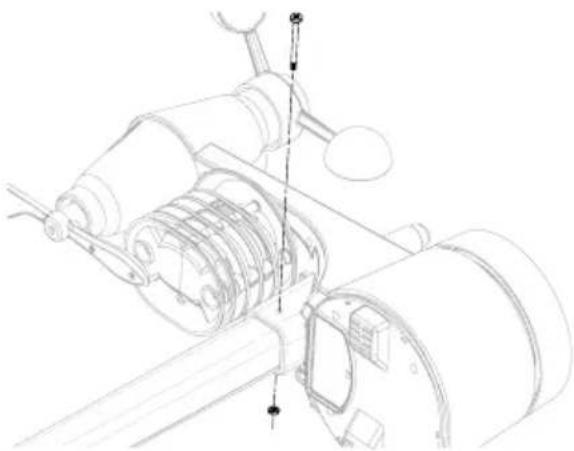 SENCOR SWS 9500 - Az állvány és a rúd összeszerelése - 2