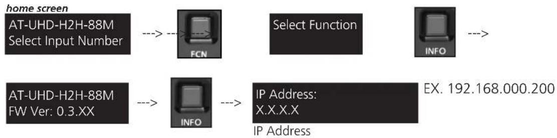 Atlona AT-UHD-H2H-88M - LAN - 1