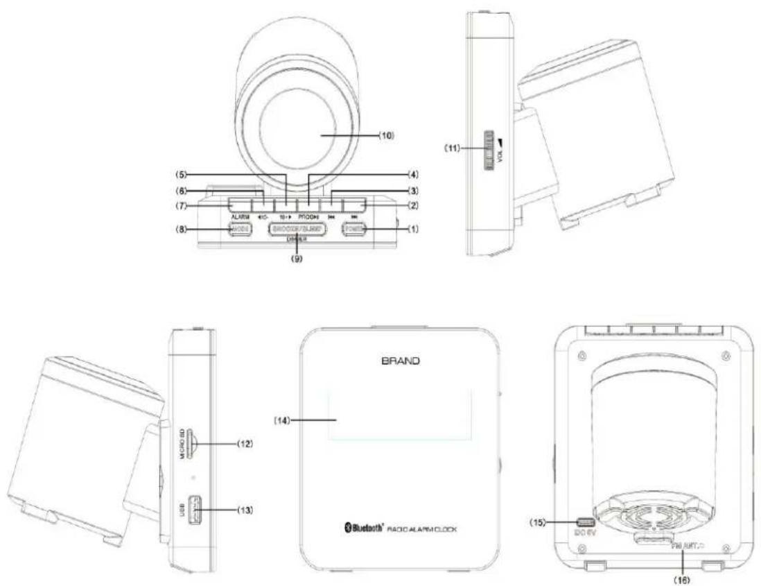 AKAI ACRS-4000 - RADIOBUDÍ K S BLUETOOTH ACRS-4000 - 1