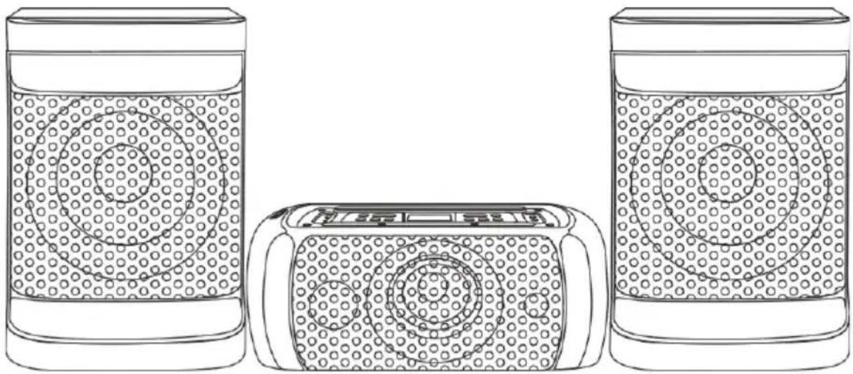 AKAI MX5 - Dual speaker system MX5 - 1