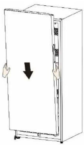 Nabo GN 3840 - Reversing the door - 10
