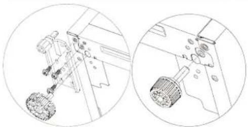 Nabo GN 3840 - Reversing the door - 9