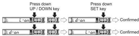 PANASONIC FX-501 - SENSING OUTPUT OPERATION MODE - 1