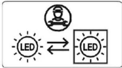 Helkama HJA153E - LED-valon vaihtaminen - 2