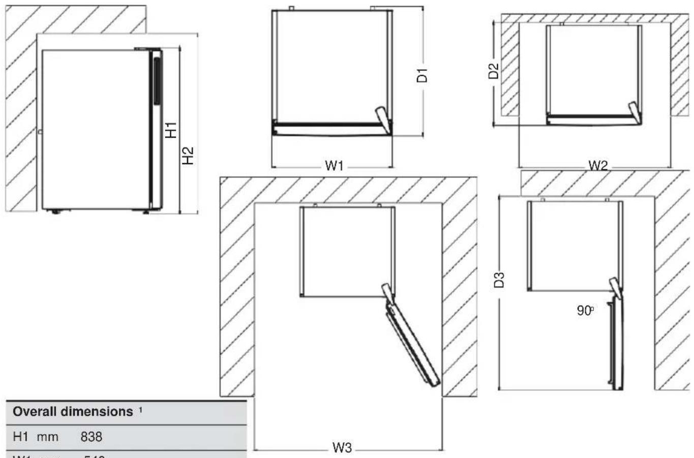 Helkama HJA153E - Dimensions - 1