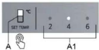 HISENSE RB424N4AFB - Nastaveníteplotychladicíčásti - 1