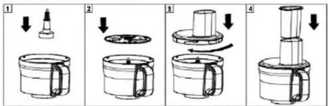 GORENJE MMC1500SCX - Robot de bucătărie de tip food processor: - 2