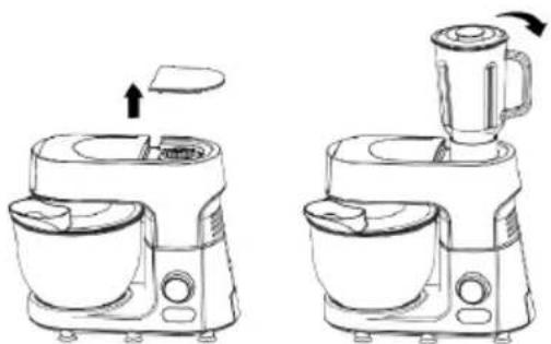GORENJE MMC1500SCX - Mixér - 1