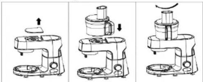GORENJE MMC1500SCX - Installation food processor - 1
