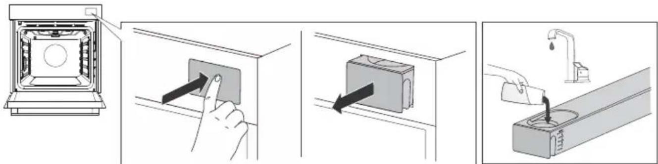 GORENJE BSA6138B - Plnění zásobníku na vodu - 1