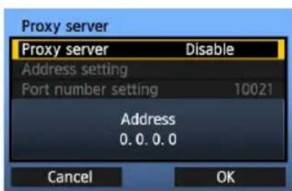 CANON WFT-E4 II - Konfigurace nastavení komunikace serveru FTP - 6