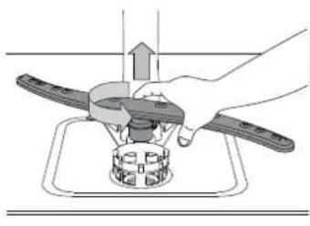 IKEA LAGAN 405.680.19 - Cleaning the spray arms - 2