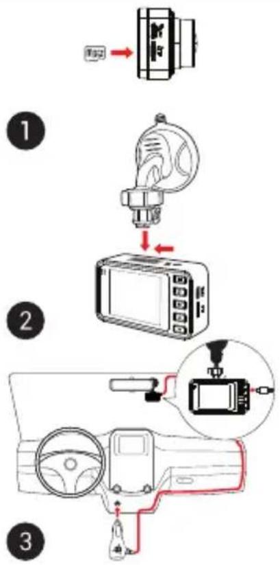 Navitel R260 NV - DVR-i paigaldamine - 2