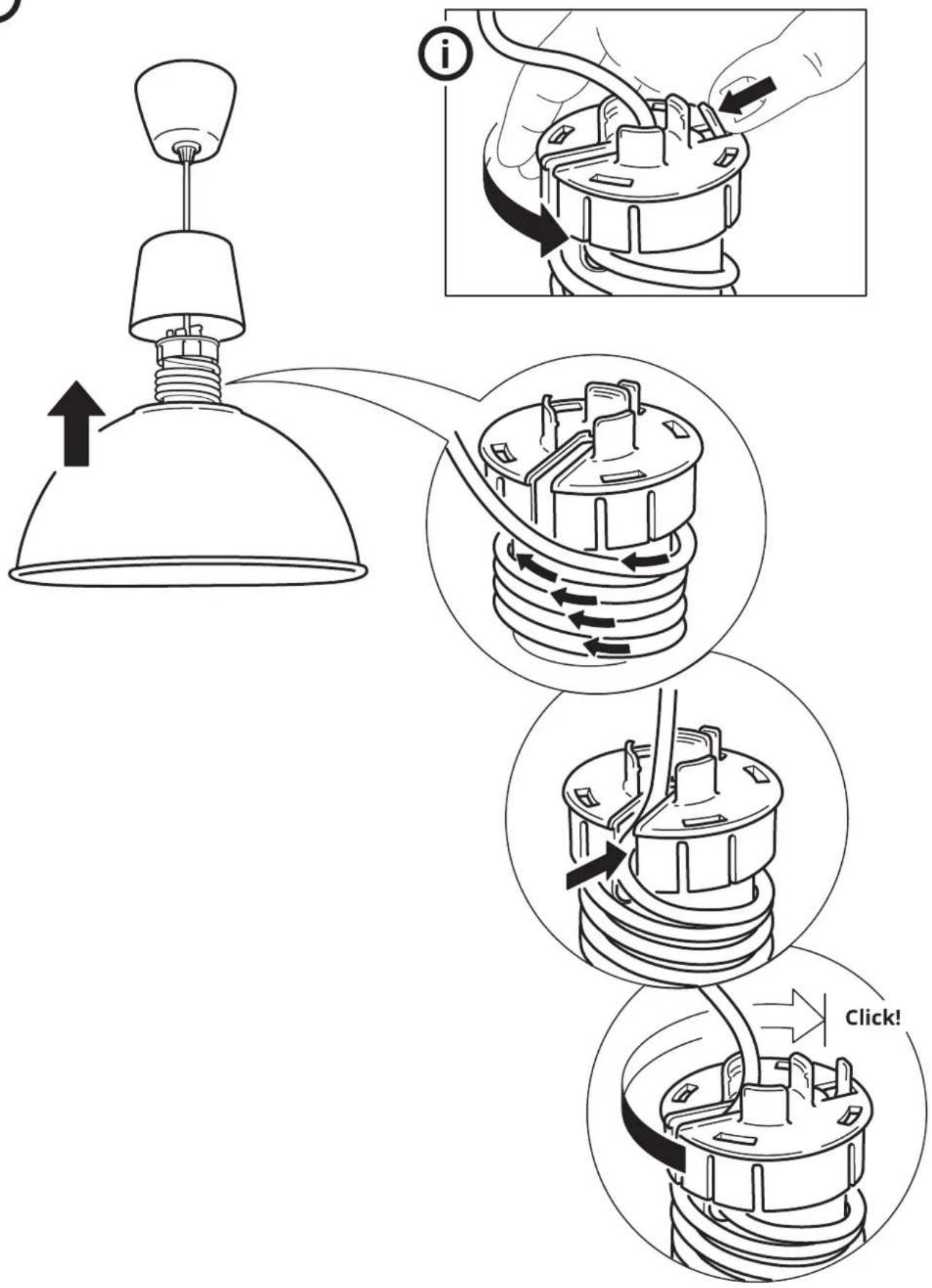 Diagram illustrating a lighting fixture installation procedure with labeled steps and instructions in Chinese