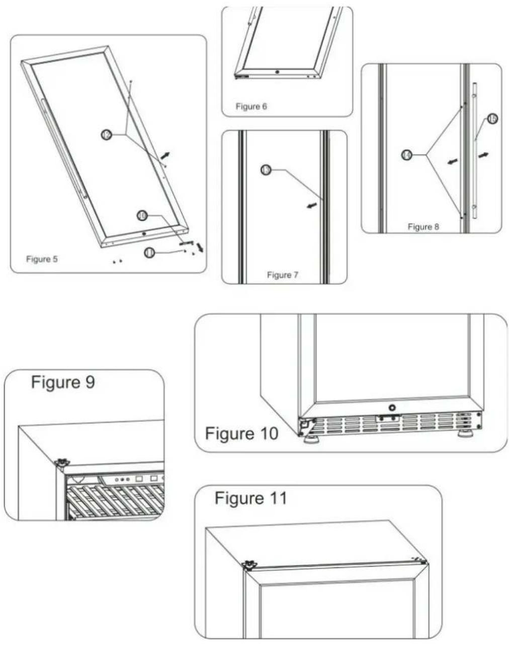 Lanbo LW162DD - Placement and storage of wines Several common layouts of wines: - 2