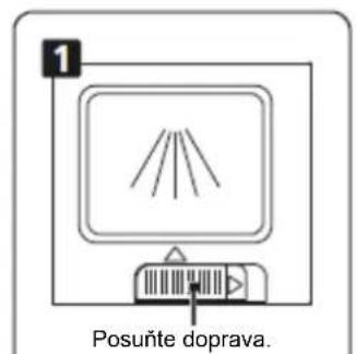 1 Posuňte doprava.