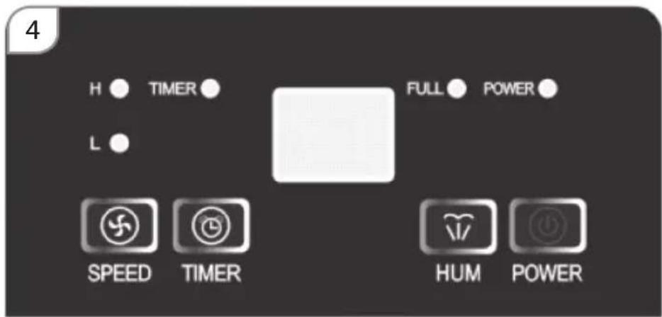 Columbia Vac OPC1000 - VEZÉRLÓPANEL - 1