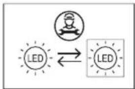Philco PTL 1772 DNBI - Changing the light - 1