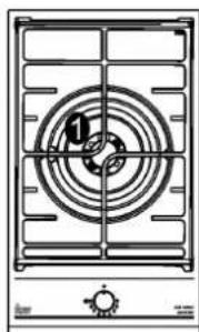 TEKA GZC 32309 XB - DESCRIPTION OF HOBS - 1