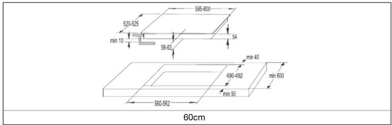 GORENJE GI601FMC - 3.Instalaceindukčnívarnédesky - 2