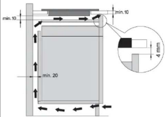 GORENJE GI601FMC - Nižšískříňkasezásuvkou - 1