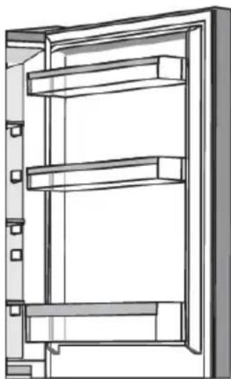 GORENJE NRK62DA2XL4 - Dveřníregály - 1