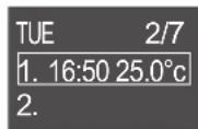 DAIKIN FTXJ25A2V1BB9 - To set Weekly timer operation - 5