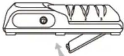 Guzzanti GZ-006A - Dismantle and clean up and install the sharpening dust drawer. - 3