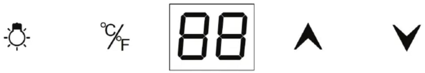 ℃ %F 88 ↑ ↓