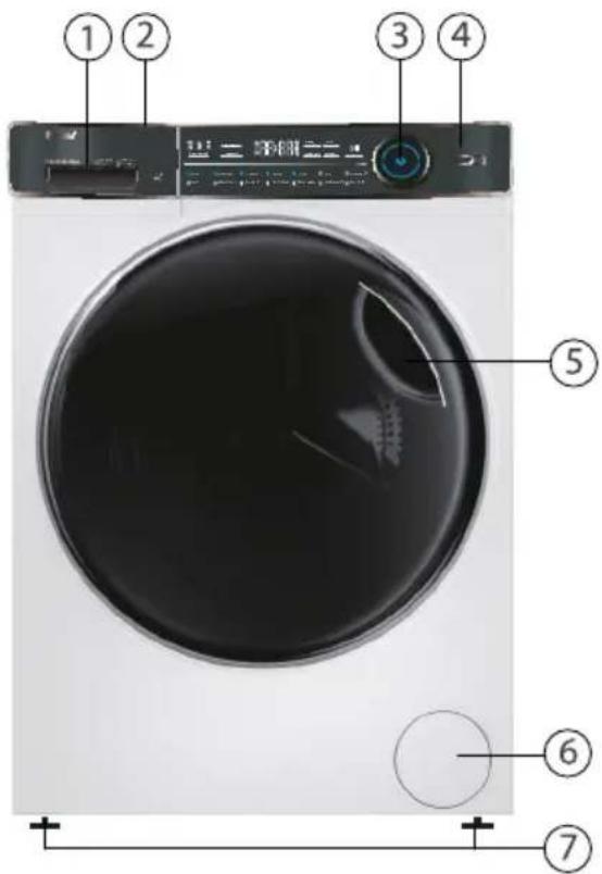 HAIER HWD100-B14979U1 - Obrázek spotřebiče - 1