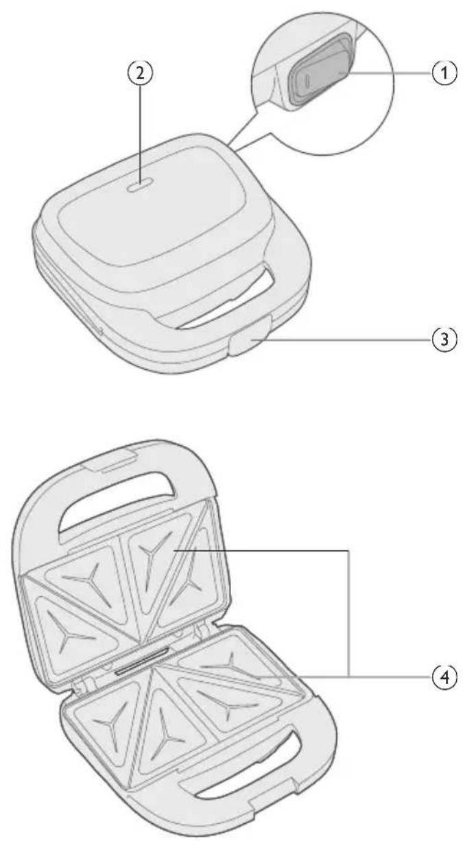 PHILIPS HD2331 - Bendrasis aprašymas - 1
