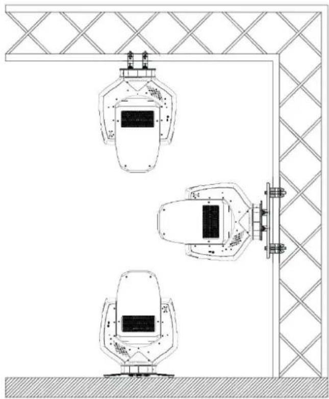 GLP impression Spot One - Mounting - 1