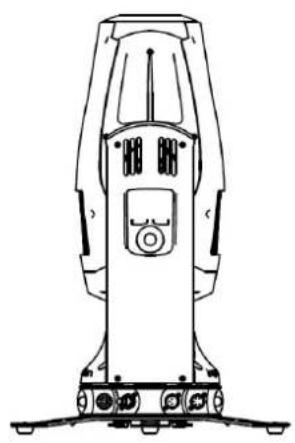 GLP impression Spot One - Mounting on the floor (upright) - 3