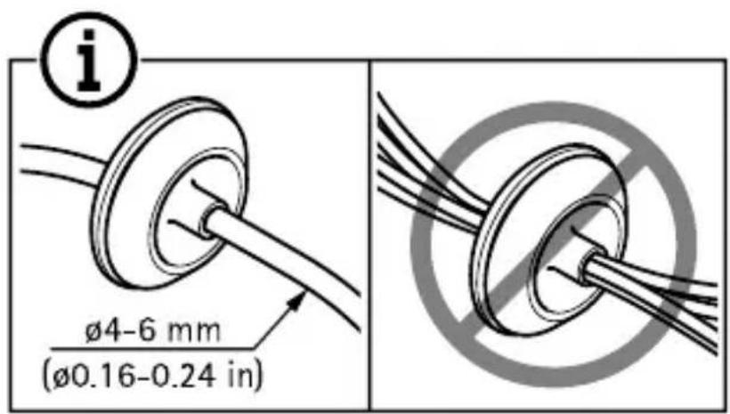 i ø4-6 mm (ø0.16-0.24 in)