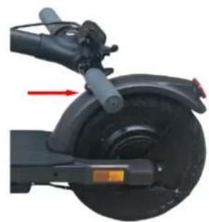 DENVER SEL-10800F - Folding the scooter - 3