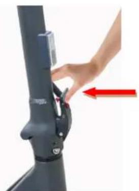 DENVER SEL-10800F - Unfolding the scooter - 2