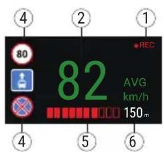 Navitel RS990 GPS - CZ Informace o digitální rychlosti a kameře - 1