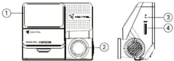 1 RS985 GPS 2 3 4