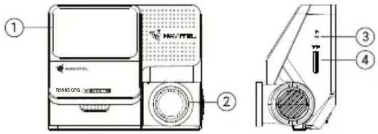 1 RS985 GPS 2 3 4